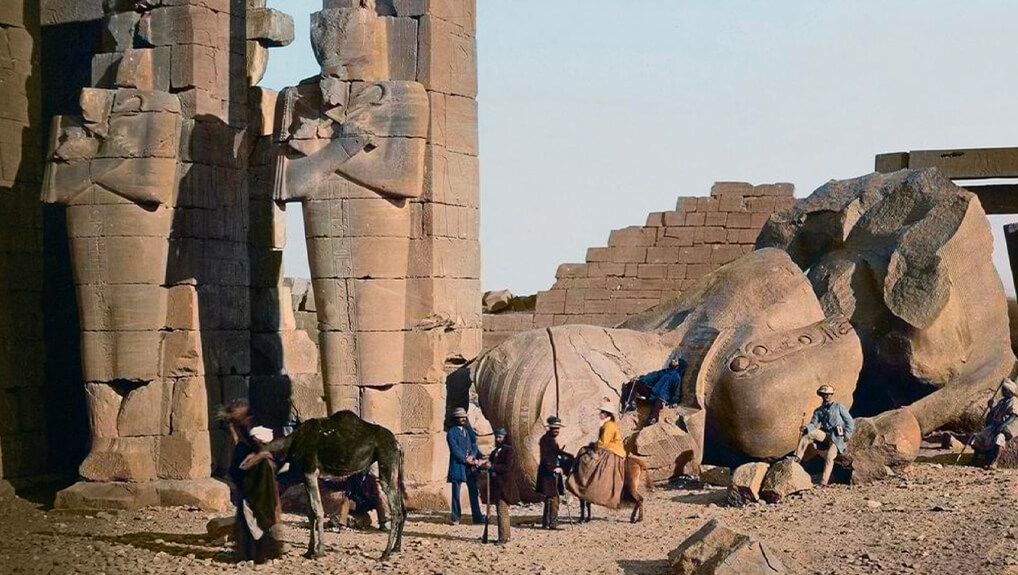 The Race for Ancient Egypt... In Colour