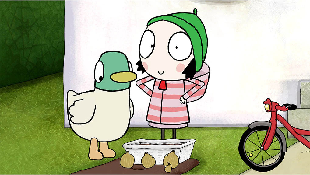 Sarah and Duck